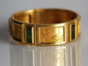 Meisterstück: Armband mit Goldgranulation